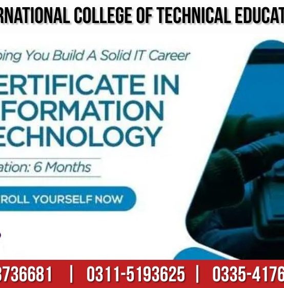 CIT Certificate in Information Technology Course in Bagh Muzaffarabad AJK