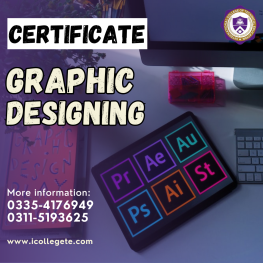 Graphic Designing Course in Lahore, Punjab, Pakistan