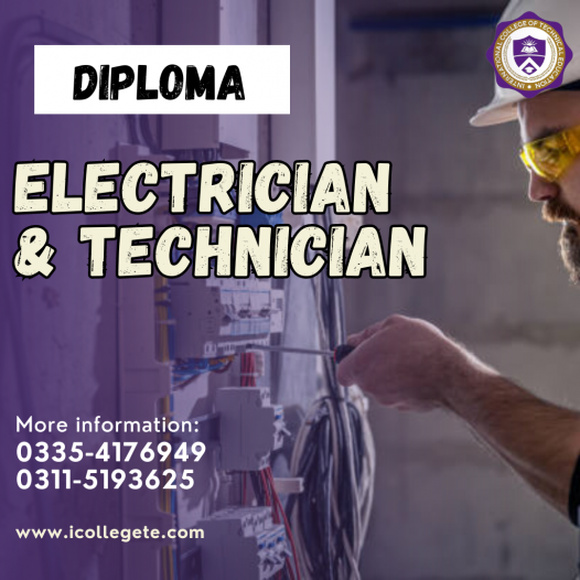 Electrician and Technician Course in Rawalpindi, Islamabad Pakistan