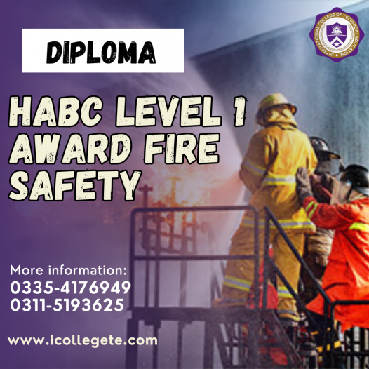 HABC Level 1 Award Fire Safety Awareness Course in Rawalpindi, Islamabad Pakistan