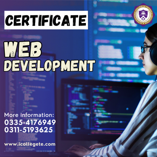 Web Development Course In Peshawar, Kpk, Pakistan