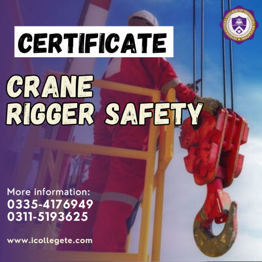 Crane Rigger Safety Course in Rawalpindi, Islamabad Pakistan
