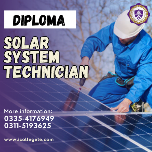 Solar System Technician Course In Rawalpindi, Islamabad Pakistan