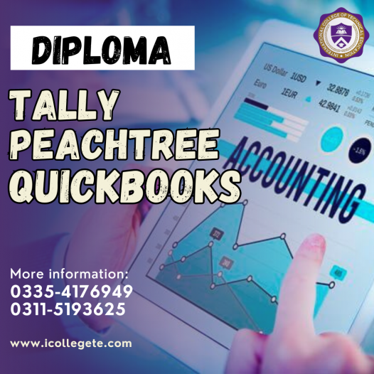 Peachtree, Tally, Quickbook Course In Rawalpindi, Islamabad Pakistan