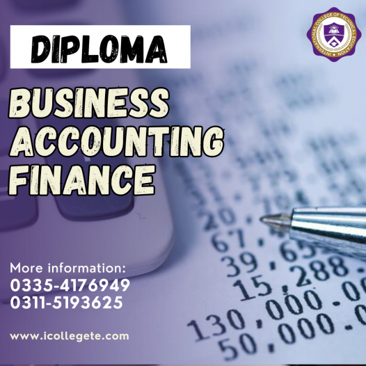 Business Accounting Finance Course In Rawalpindi, Islamabad Pakistan