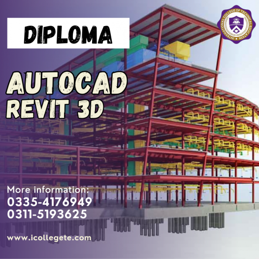 Autocad Revit 3D Course in Lahore, Punjab, Pakistan