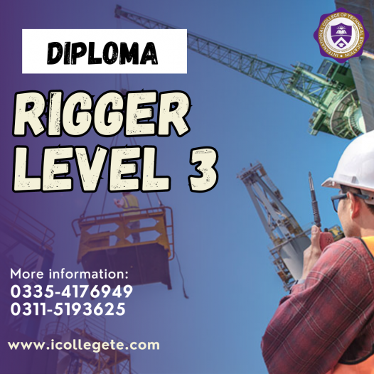 Rigger Level 3 course in Rawalpindi, Islamabad Pakistan