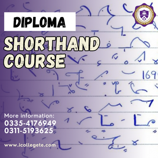 Shorthand Course in Lahore, Punjab, Pakistan