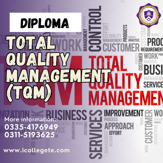 Total Quality Management (TQM) Course in Rawalpindi, Islamabad Pakistan