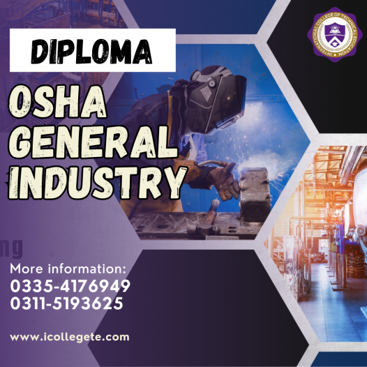 OSHA General Industry course in Rawalpindi, Islamabad Pakistan